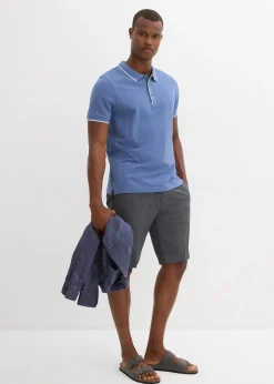 bonprix Polo en maille piquée, 100% coton|Homme T-Shirts & Polos