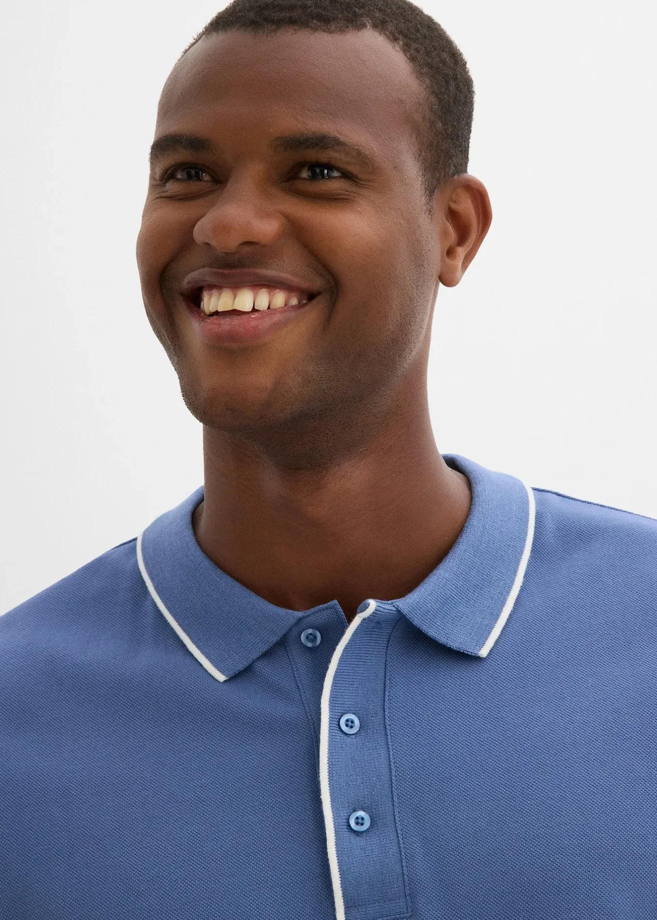 bonprix Polo en maille piquée, 100% coton|Homme T-Shirts & Polos