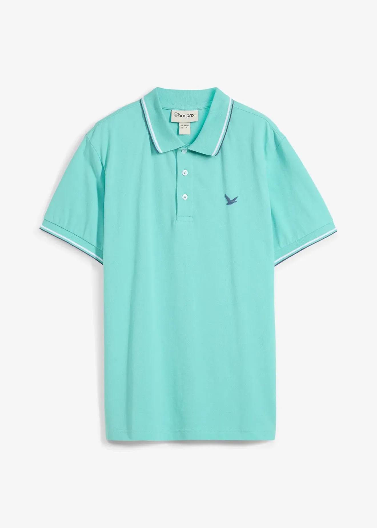 bonprix Polo en maille piquée 100% coton|Homme T-Shirts & Polos