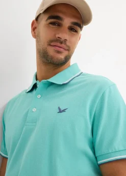 bonprix Polo en maille piquée 100% coton|Homme T-Shirts & Polos