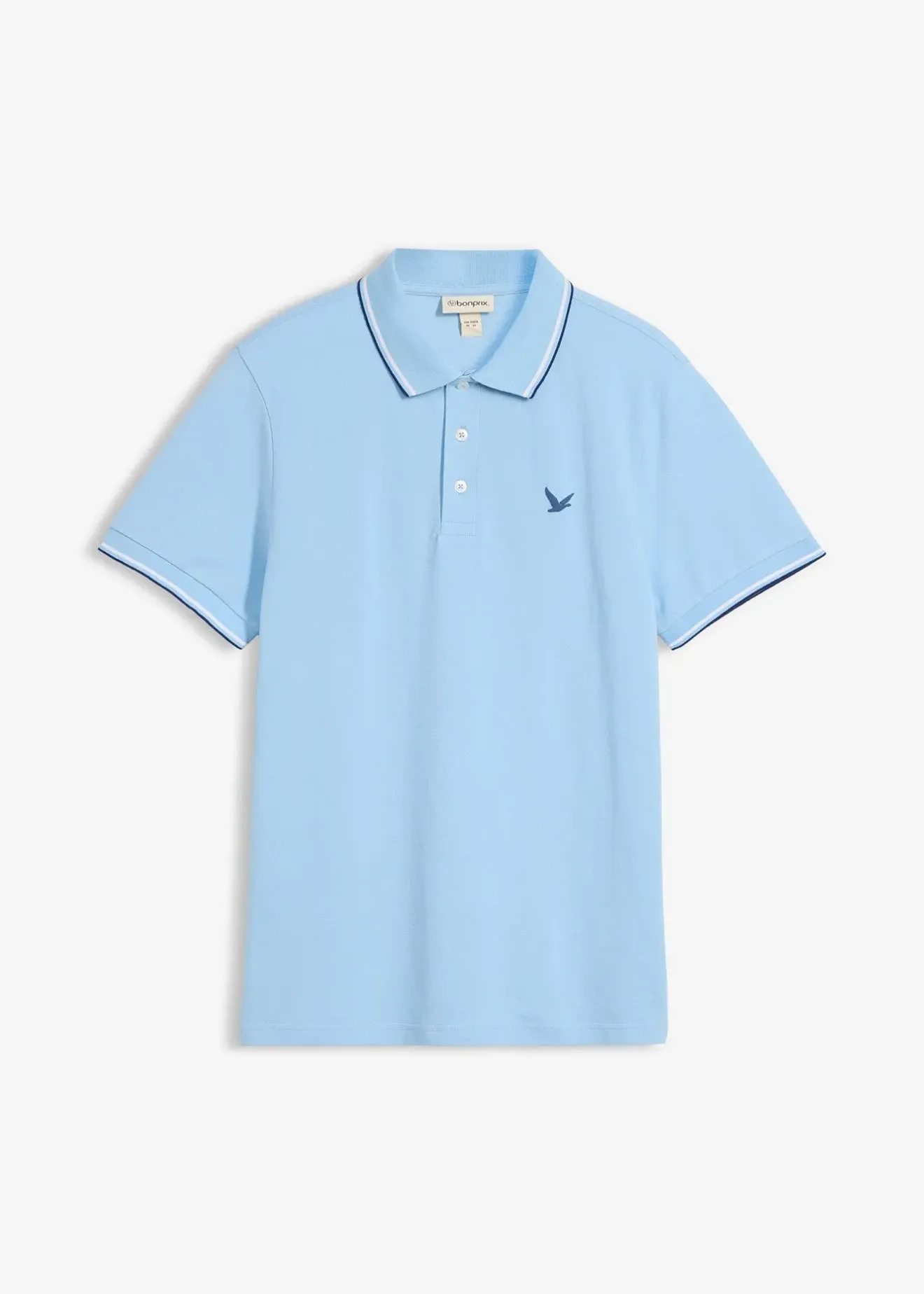 Homme bonprix T-Shirts & Polos|Polo en maille piquée 100% coton