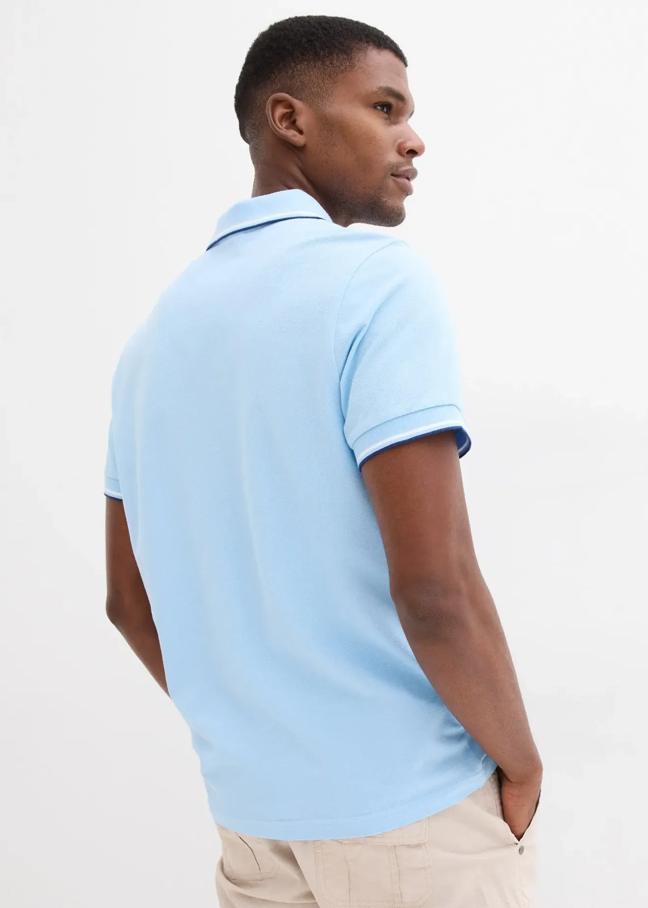Homme bonprix T-Shirts & Polos|Polo en maille piquée 100% coton