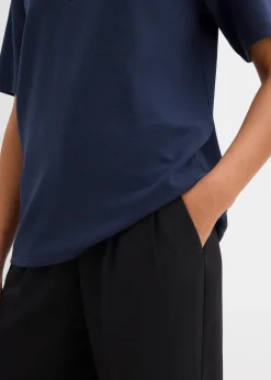 bonprix Polo en viscose mélangée|Femme T-Shirts & Tops