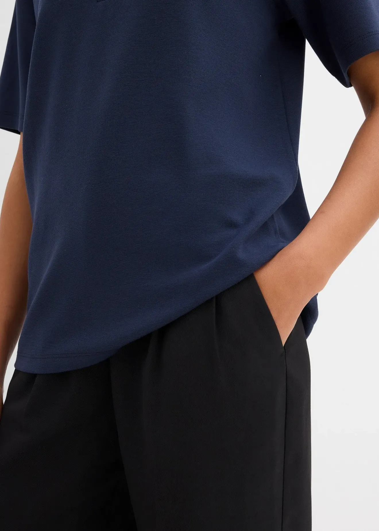 bonprix Polo en viscose mélangée|Femme T-Shirts & Tops