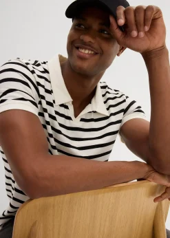 bonprix Polo manches courtes coton|Homme T-Shirts & Polos