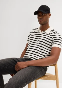 bonprix Polo manches courtes coton|Homme T-Shirts & Polos