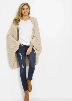 bonprix Poncho en fine maille|Femme Ponchos|Maille