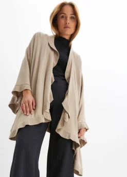 bonprix Poncho en maille douce|Femme Ponchos|Maille