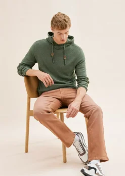 Homme bonprix Pulls & Gilets|Pull à capuche en fine maille