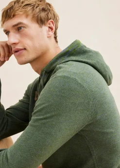 Homme bonprix Pulls & Gilets|Pull à capuche en fine maille