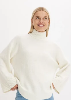 bonprix Pull à col montant|Femme Maille|Pulls & Gilets