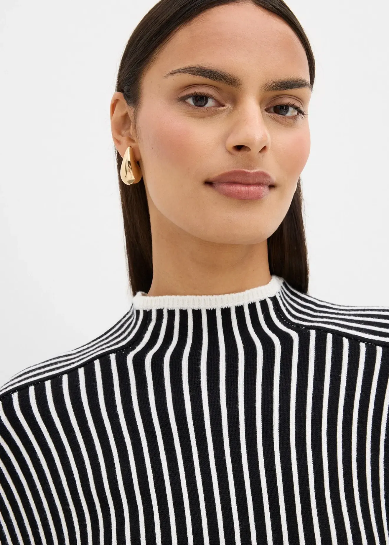 bonprix Pull à col montant|Femme Maille|Pulls & Gilets