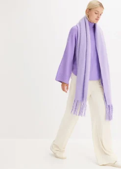 Femme bonprix Maille|Pulls & Gilets|Pull à col montant