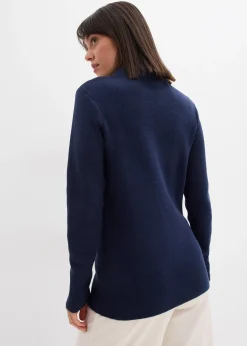 bonprix Pull à col montant|Femme Maille|Basiques