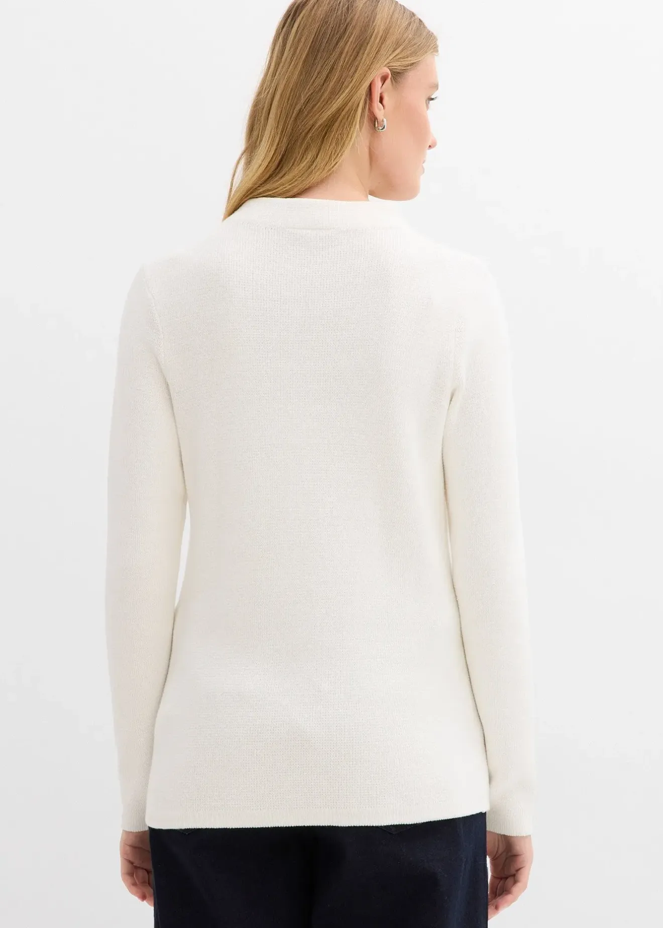 bonprix Pull à col montant|Femme Maille|Basiques