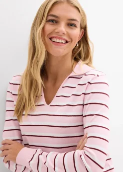 bonprix Pull à col polo|Femme Maille|Pulls & Gilets