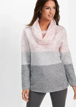 Femme bonprix Maille|Pulls & Gilets|Pull à col roulé