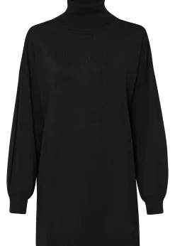 bonprix Pull à col roulé en viscose mélangée|Femme Maille|Pulls & Gilets