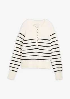 bonprix Pull 100% coton|Femme Maille|Pulls & Gilets