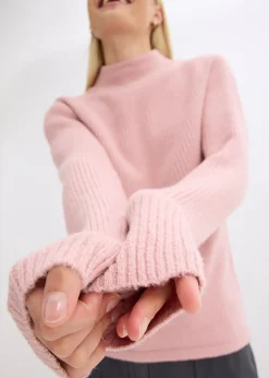 bonprix Pull à effet superposé|Femme Maille|Pulls & Gilets