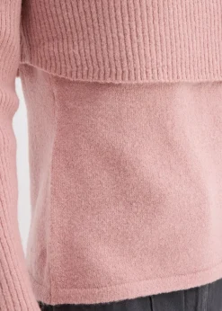 bonprix Pull à effet superposé|Femme Maille|Pulls & Gilets