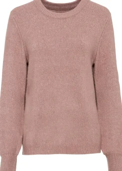 bonprix Pull à manches ballon|Femme Maille|Pulls & Gilets