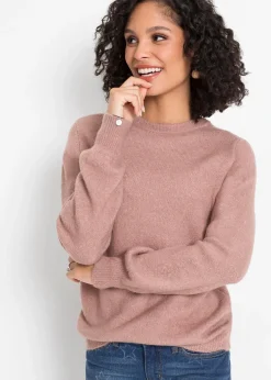 bonprix Pull à manches ballon|Femme Maille|Pulls & Gilets