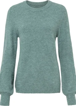 bonprix Pull à manches ballon|Femme Maille|Pulls & Gilets