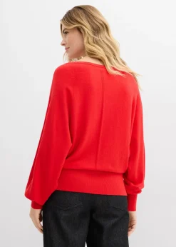 bonprix Pull à manches chauve-souris|Femme Maille|Pulls & Gilets