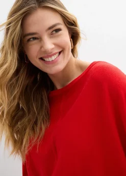 bonprix Pull à manches chauve-souris|Femme Maille|Pulls & Gilets