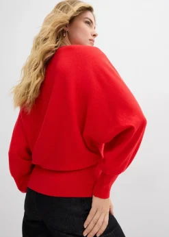 bonprix Pull à manches chauve-souris|Femme Maille|Pulls & Gilets