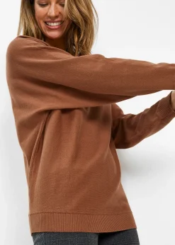 bonprix Pull à manches chauve-souris|Femme Maille|Pulls & Gilets