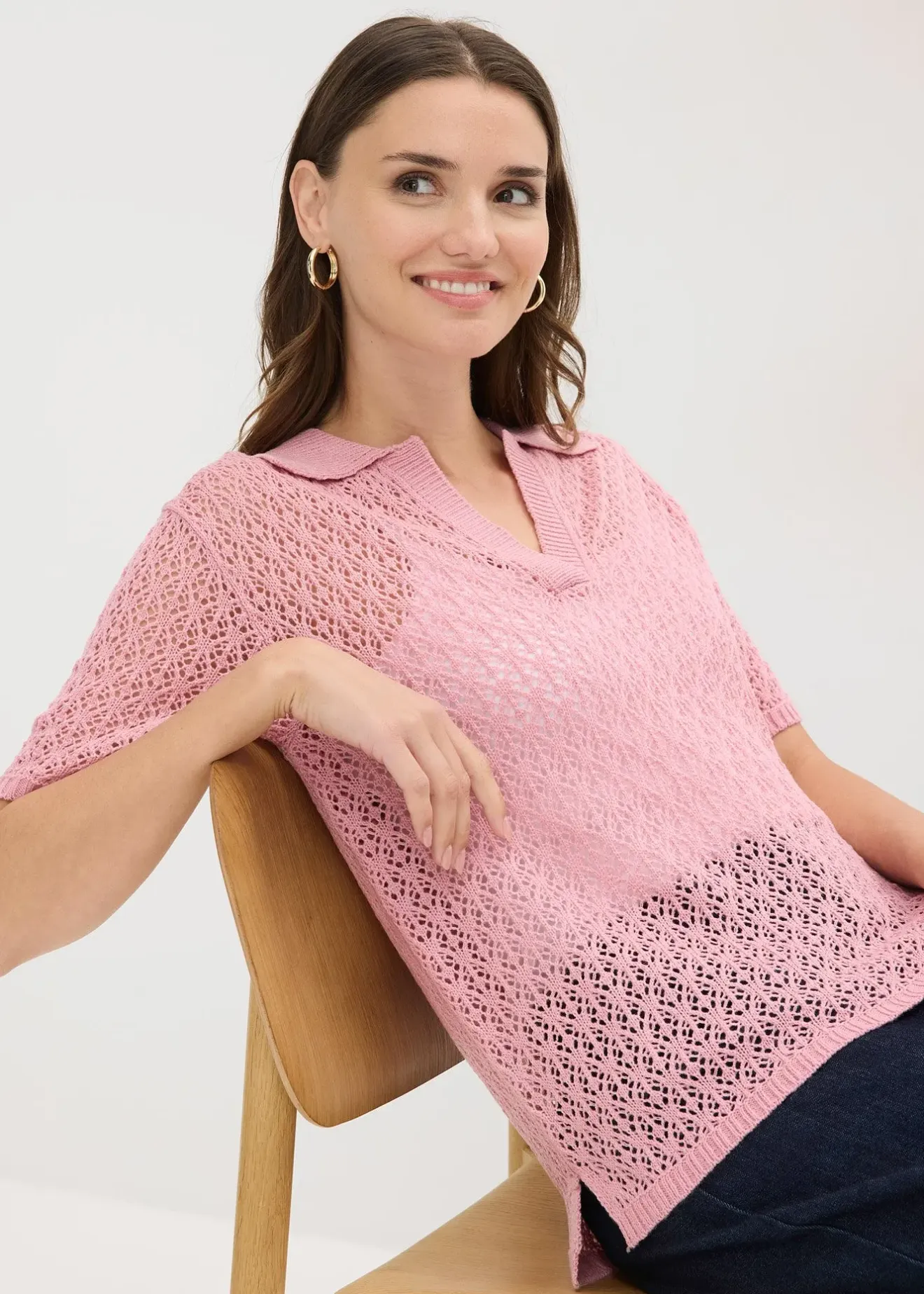 bonprix Pull ajouré|Femme Maille|Pulls & Gilets