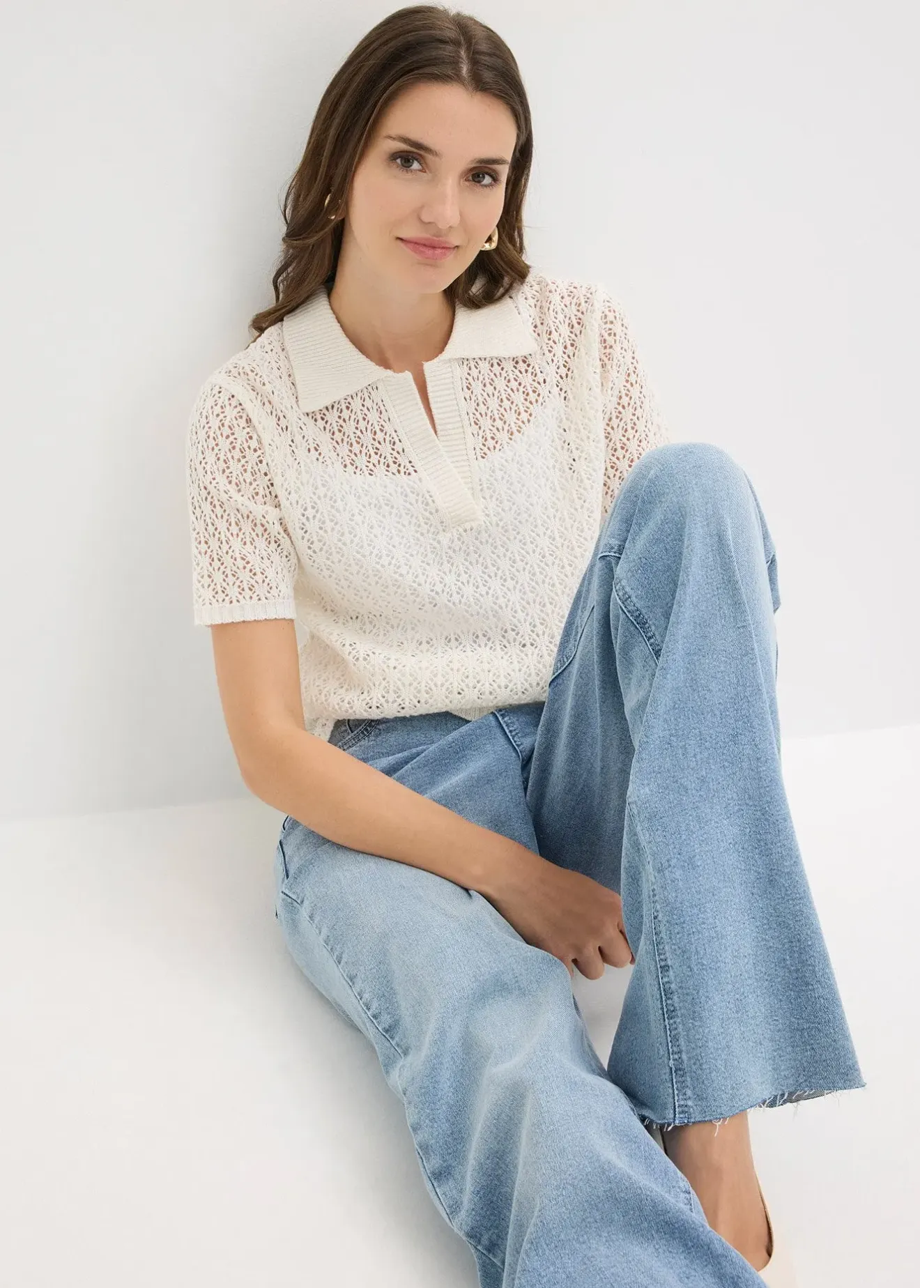 Femme bonprix Maille|Pulls & Gilets|Pull ajouré