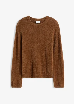 bonprix Pull aspect peluche|Femme Maille|Pulls & Gilets