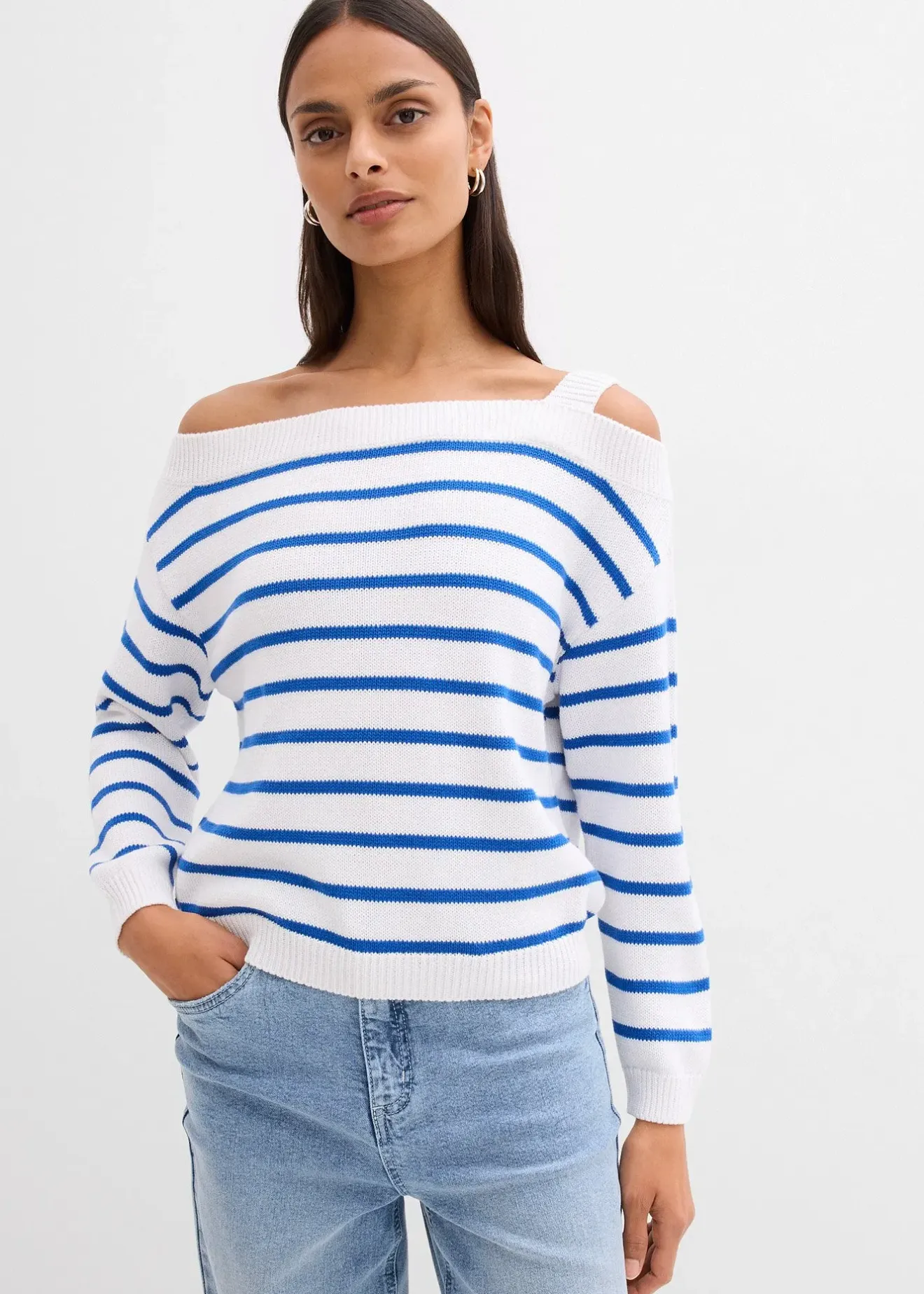 bonprix Pull asymétrique ample|Femme Pulls & Gilets