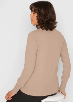 bonprix Pull basique à col montant|Femme Maille|Basiques