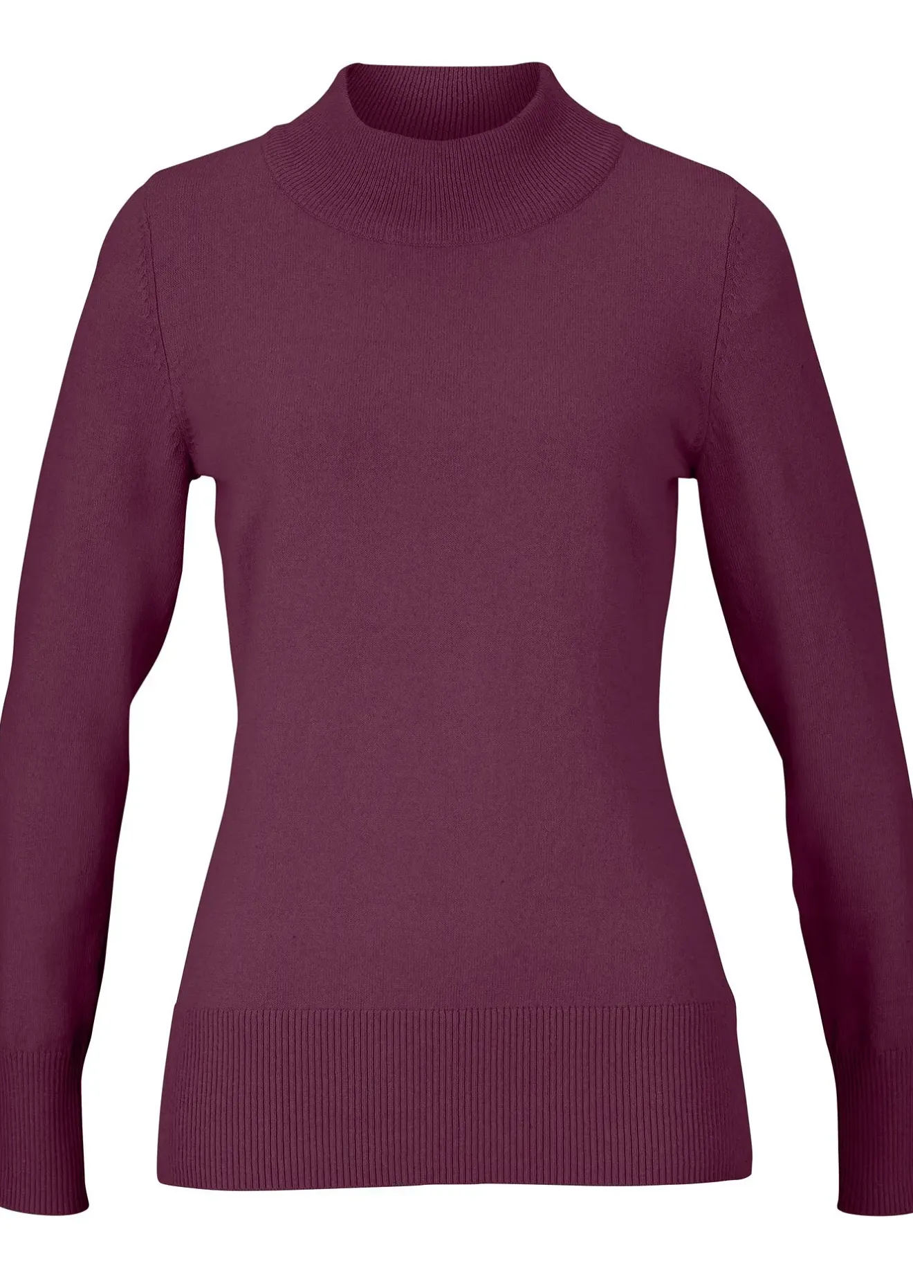 bonprix Pull basique à col montant|Femme Maille|Basiques