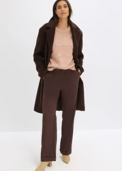 bonprix Pull boxy à sequins|Femme Maille|Pulls & Gilets