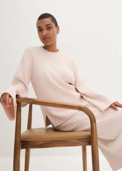 bonprix Pull boxy en maille côtelée|Femme Maille|Pulls & Gilets