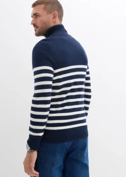 bonprix Pull camionneur doux en coton mélangé|Homme Pulls & Gilets