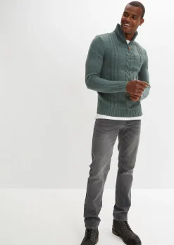 bonprix Pull camionneur en grosse maille torsadée|Homme Pulls & Gilets