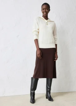 Femme bonprix Premium|Pulls & Gilets|Pull camionneur en laine mérinos