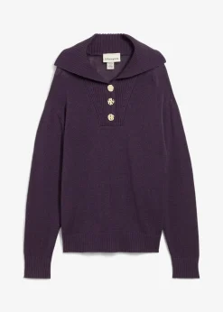 bonprix Pull camionneur en laine mérinos|Femme Premium|Pulls & Gilets