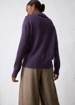 bonprix Pull camionneur en laine mérinos|Femme Premium|Pulls & Gilets