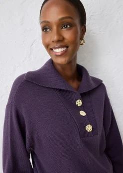 bonprix Pull camionneur en laine mérinos|Femme Premium|Pulls & Gilets