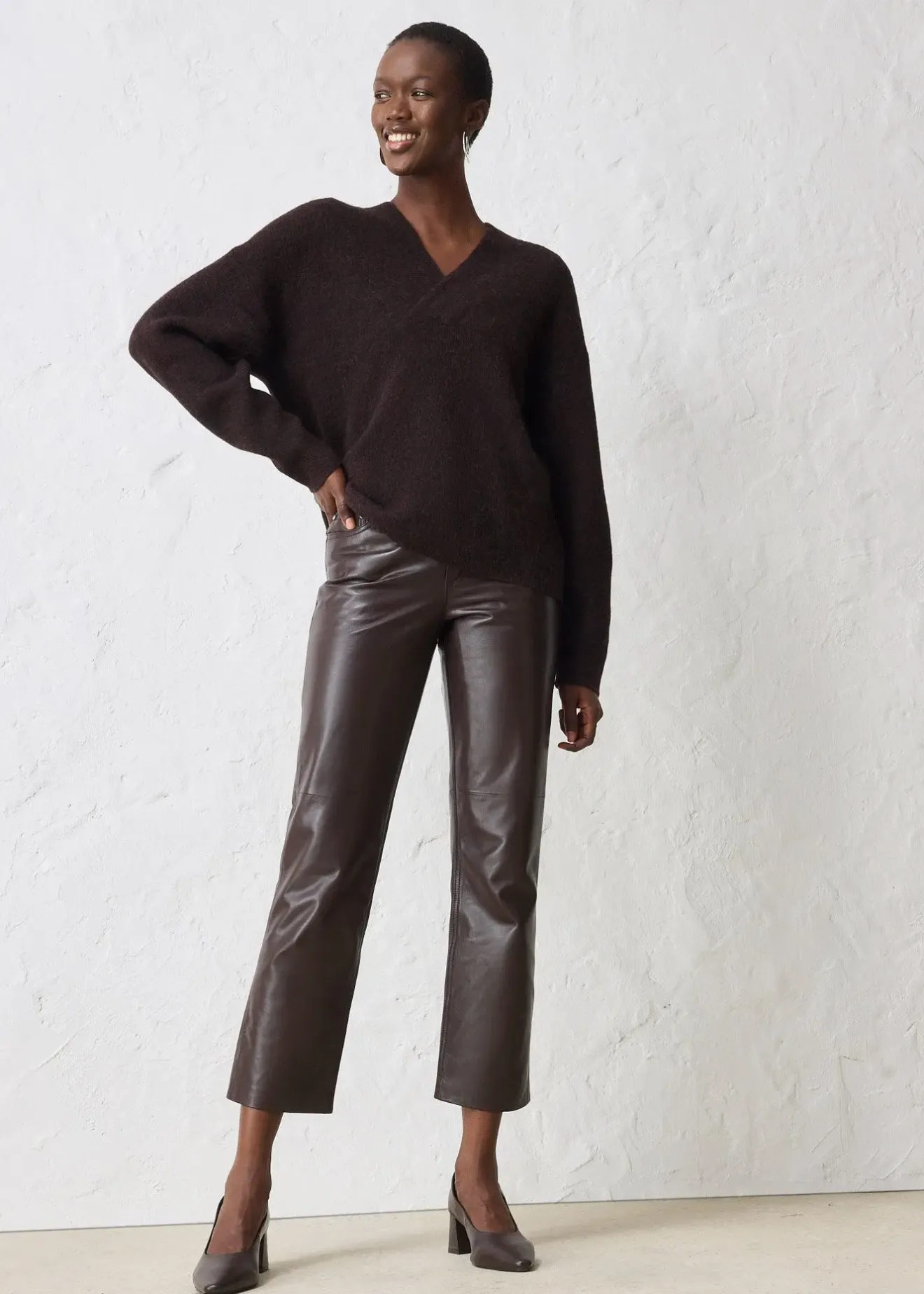 Femme bonprix Maille|Premium|Pull chaud en alpaga mélangé