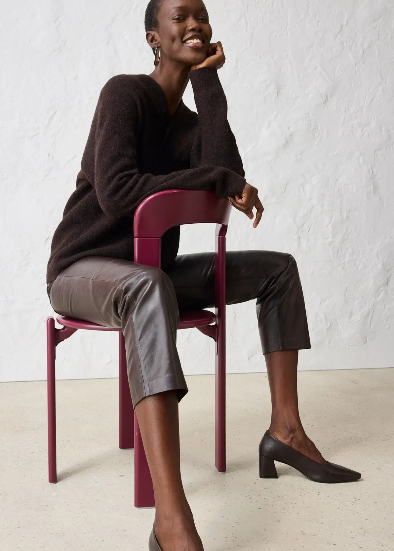 Femme bonprix Maille|Premium|Pull chaud en alpaga mélangé