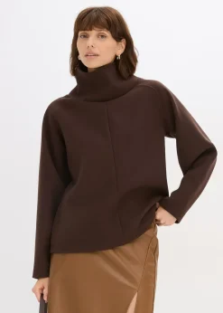 bonprix Pull col boule|Femme Maille|Pulls & Gilets