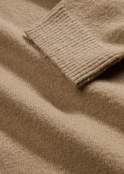 bonprix Pull col rond à épaules descendues|Femme Maille|Pulls & Gilets